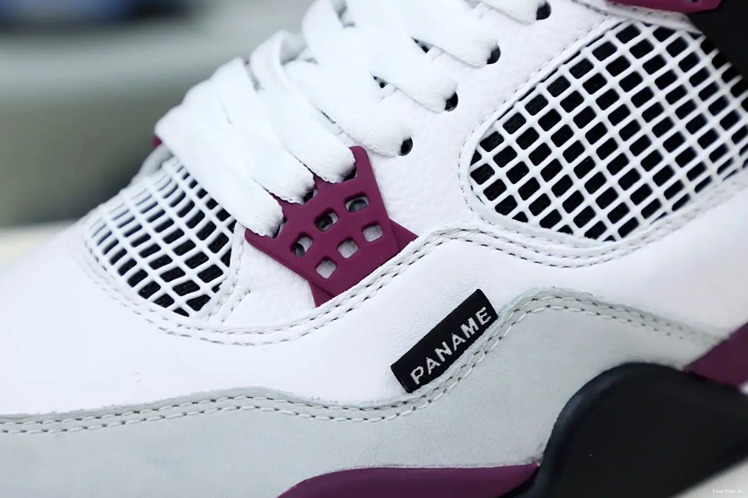 X JORDAN JORDAN AIR 4 SAINT-GERMAIN 'BORDEAUX' PARIS Kimikick RETRO AIR 0727